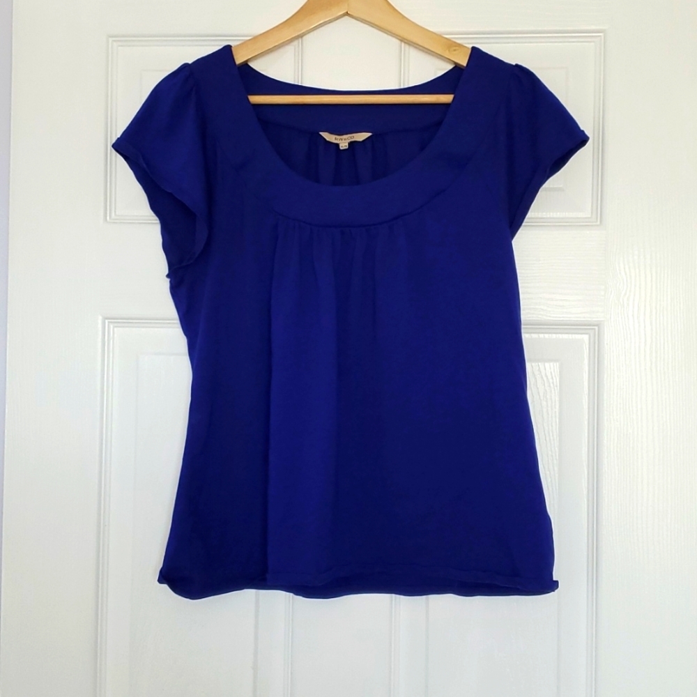 Ladies cap sleeve short top